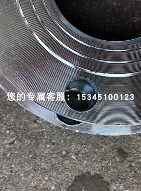 碳钢焊接丝扣丝口丝牙法兰片内螺纹锻造法兰盘丝接6/10/16公斤