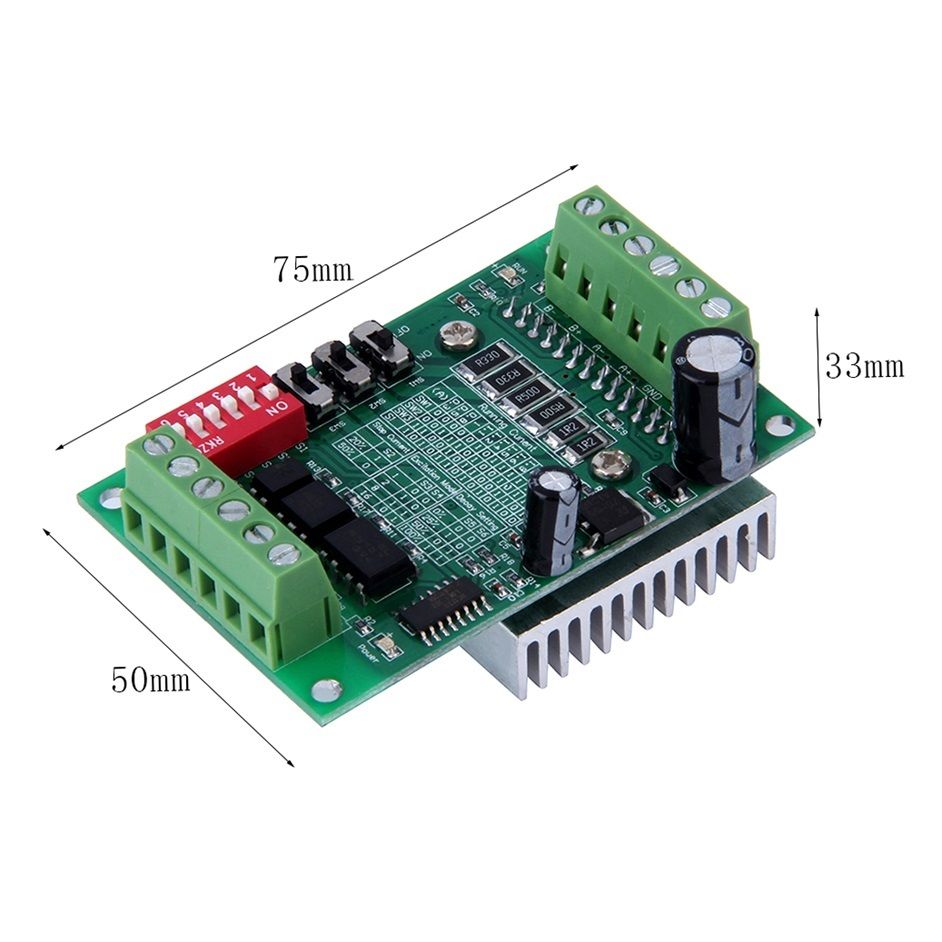 TB65603A步进电机驱动板 10档电流单轴控制器 TB6560AHQ芯片DC24V - 图0