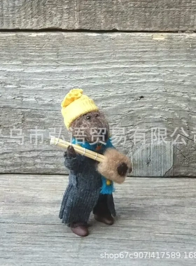 little mouse 新品小老鼠树脂工艺摆件办公桌家居公共场所