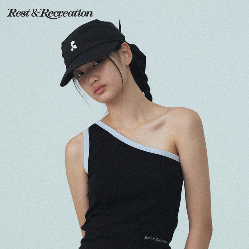 RestandRecreation官方RR刺绣头巾丝带棒球帽2025新款遮阳女帽子 - 图2