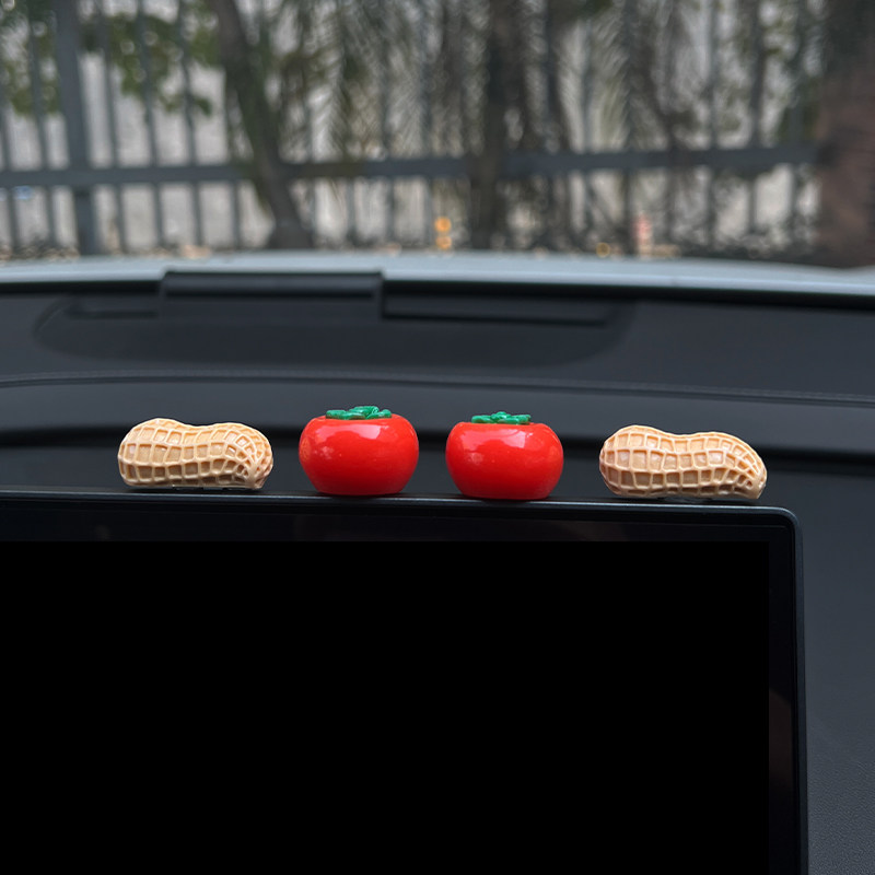 好事发生汽车摆件中控台摆件车载显示个性创意卡通装饰后视镜摆件