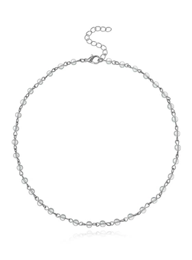 电商个性简约珠子配件时尚锁骨链女士项链