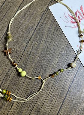 毛衣链秋冬大气高档高级感轻奢不掉色陶瓷项链精致百搭可调节长款