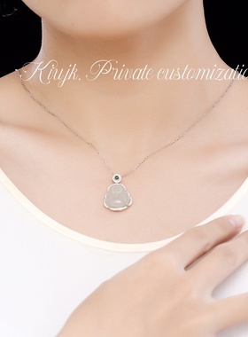 s925纯银项链女锁骨链设计感