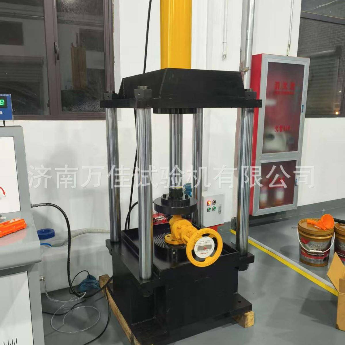 高低压阀体疲劳强度水压气压试验机阀门液压耐压测试台 - 图1