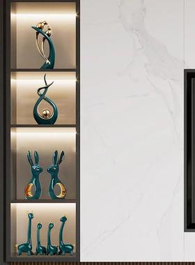 轻奢高档客厅办公室小摆件家居装饰品电视酒柜书房玄关创意工艺品