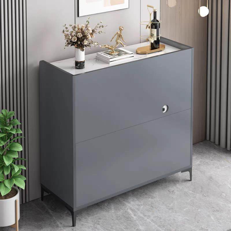 奶油风岩板储物柜办公室家用茶吧机咖啡机茶桌边柜下置水桶多功能,淘宝优惠券,粉丝福利购,淘宝优惠卷