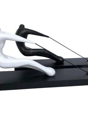 运动人物树脂工艺品摆件 家居装饰艺术品创意电视柜酒柜摆件饰品