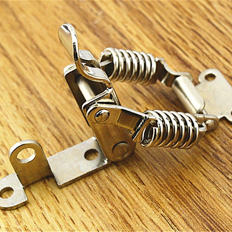 加厚铁镀镍双弹簧搭扣 木箱工具箱锁扣拉扣搭扣 箱包锁扣搭扣配件,淘宝优惠券,粉丝福利购,淘宝优惠卷