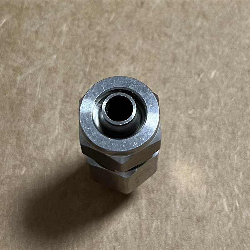 M12X1.5-12*8mm不锈钢快拧接A头外螺纹接内径8mm外径12mm pu软 - 图2