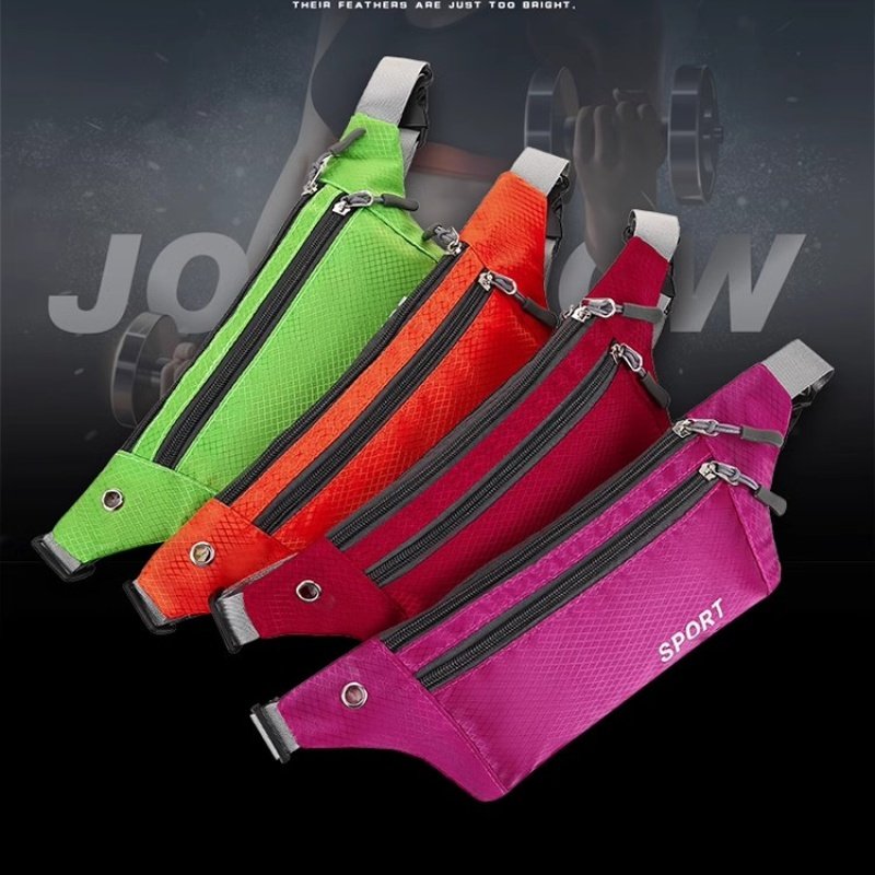 运动腰包跑步手机包袋男女贴身户外装备防水隐形超薄迷你小腰带包,淘宝优惠券,粉丝福利购,淘宝优惠卷