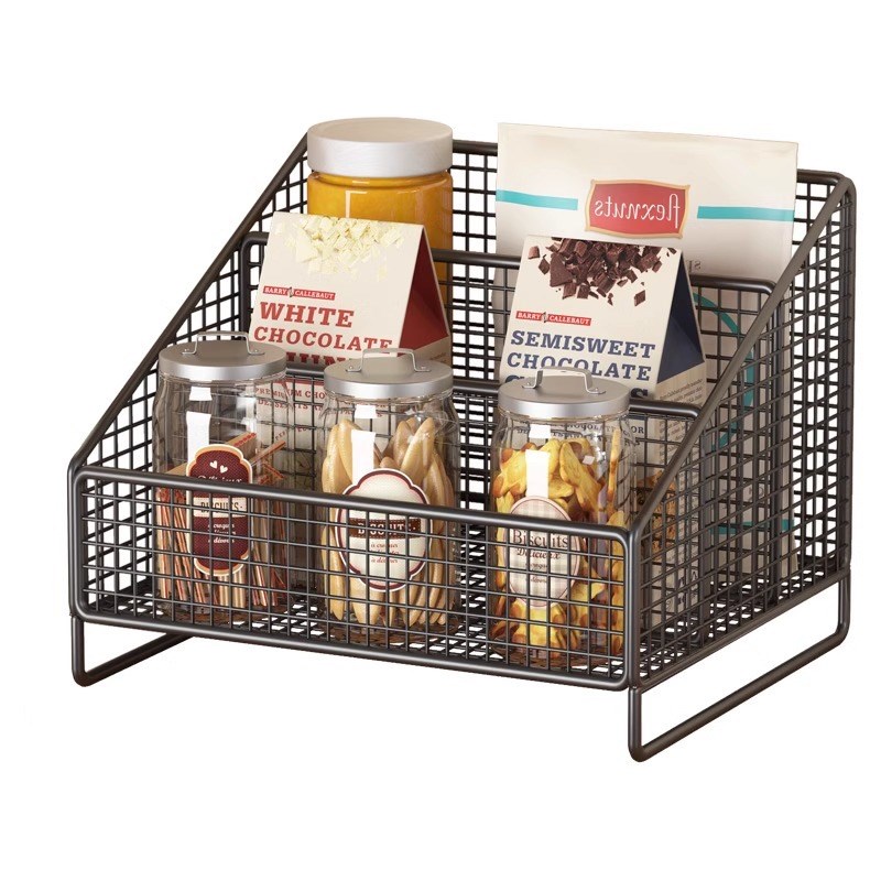 调料置物架厨房用品收纳架家用杯架台面I多功能调味品分格储物架 - 图3