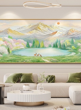 【美院级大师纯手绘】客厅装饰画