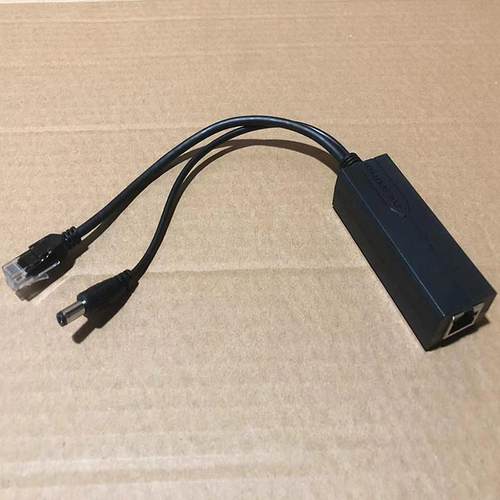 监控POE分离器标准48V转12V2A防水隔离器poe分离线供电模块一线通 - 图0