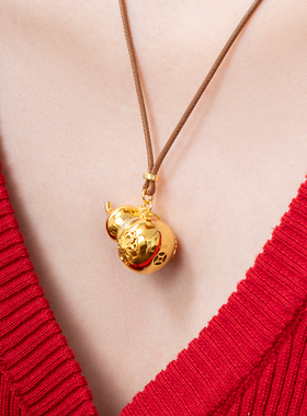 茉奢轻奢葫芦进宝吊坠礼盒送礼