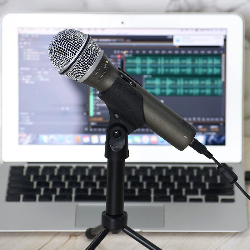 SAMSON 山逊 Q2U话筒 USB麦克风 电脑乐器录音 有声书 读物 网课 - 图0