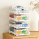 Multi-layer drawer storage medicine cabinet layered storage rack