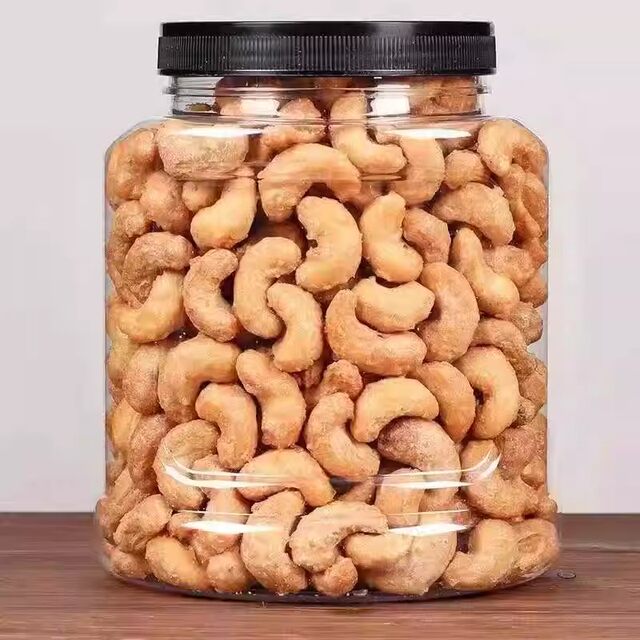 Charcoal roasted cashew nuts 500g large canned large particles Vietnamese cashew dried fruits baked nuts roasted seeds and snacks specialty