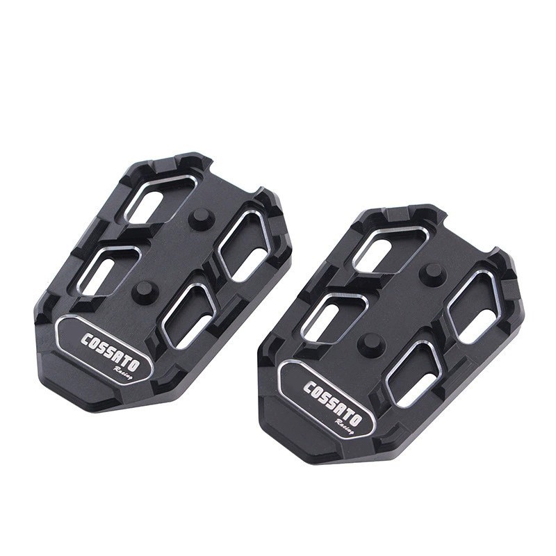 适用于钱江QJ赛250加大脚踏前脚踏板改装摩托车配件后防滑脚踏 - 图1