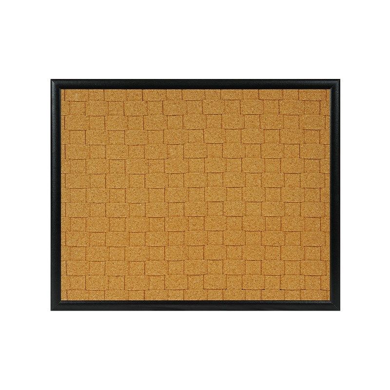 定制创意编织软木板墙贴跨境黑框布告板家用照片展示板装饰便签板,淘宝优惠券,粉丝福利购,淘宝优惠卷