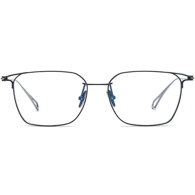 无螺丝全框方形商务眼镜架男超轻纯钛金属光学近视眼镜框男士深圳,淘宝优惠券,粉丝福利购,淘宝优惠卷