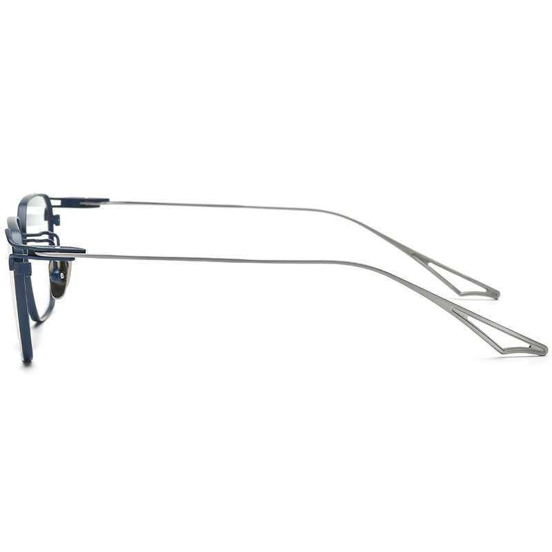 无螺丝全框方形商务眼镜架男超轻纯钛金属光学近视眼镜框男士深圳,淘宝优惠券,粉丝福利购,淘宝优惠卷