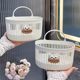 Multifunctional hollow storage basket wall-mounted