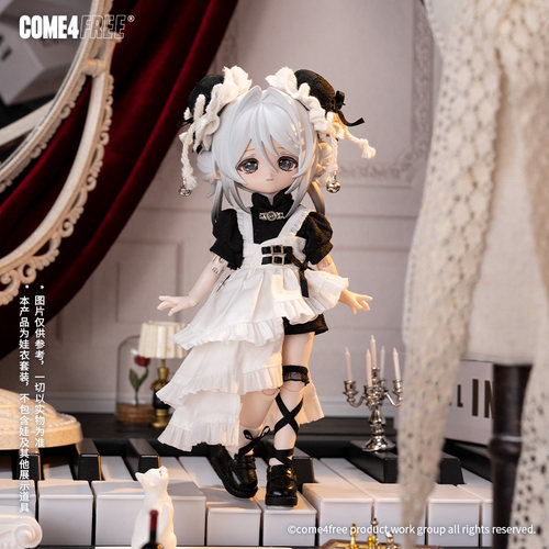 COME4FREE旗舰店【日常系列】奥莉奥娃衣OB11玩偶BJD裙子玩偶衣服 - 图1