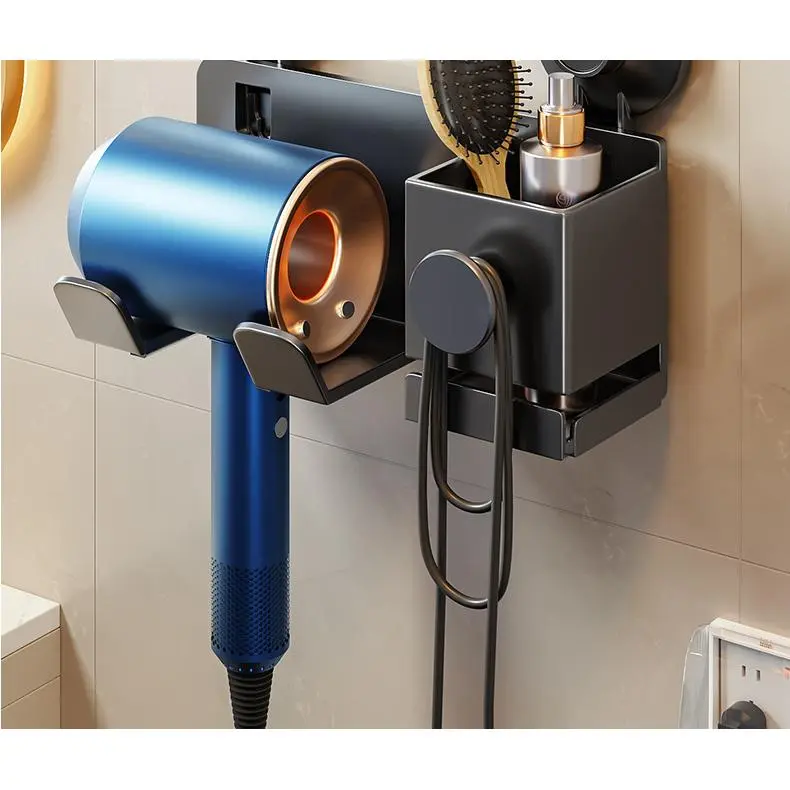 吹风机架卫生间收纳置物架浴室吸盘免打孔风筒电吹风挂架,淘宝优惠券,粉丝福利购,淘宝优惠卷