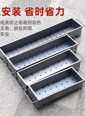 新疆包邮烧烤架子户外烧烤炉可携式折叠免安装野炊肉串果木炭炉套