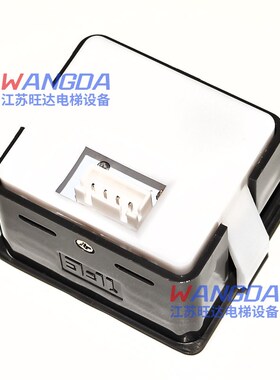 东莞/快意电梯KA201按钮AK2068-BO电梯按键客梯YH-SW外黄内蓝光