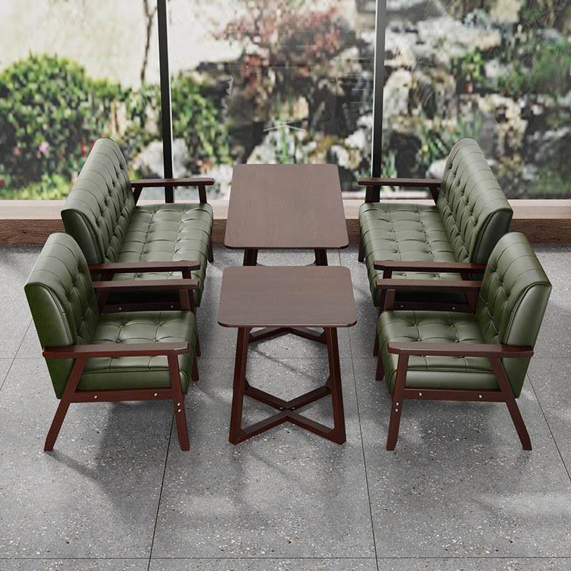 覆古酒吧清吧奶茶店咖啡厅桌椅组合饭厅卡座沙发洽谈酒馆商用休闲,淘宝优惠券,粉丝福利购,淘宝优惠卷