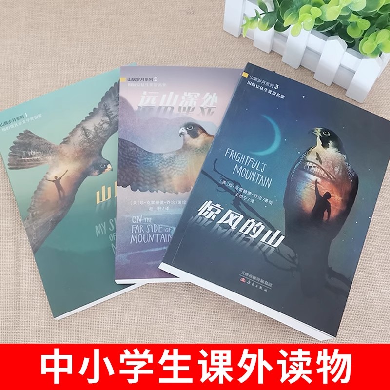 荒野生存系列小说三部曲 惊风的山 山居岁月 远山深处 新蕾出版社中小学生课外阅读书籍国际大奖纽伯瑞银奖儿童文学小说 - 图0