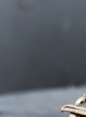 黄铜高山流水伯牙鼓琴古代古筝小人物鱼缸盆景假山微缩造景观摆件