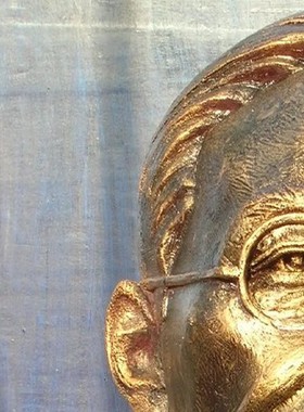 亲人父母铸铜像头像定制塑像雕塑真人肖像雕像人像模型玻璃钢摆件