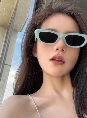 新品gm猫眼墨镜女方圆脸显