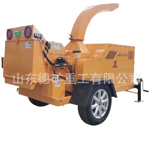 大型树枝碎枝机 移动式树枝粉碎机 果园林场柴油枝条木头粉碎机 - 图3