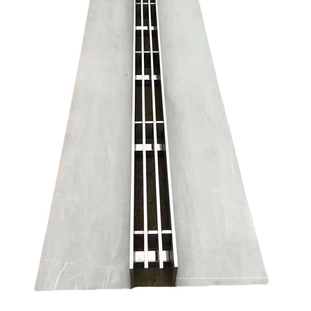 线性排水沟304不锈钢下水道盖板缝隙式成品排水沟U型槽格栅盖板 - 图3