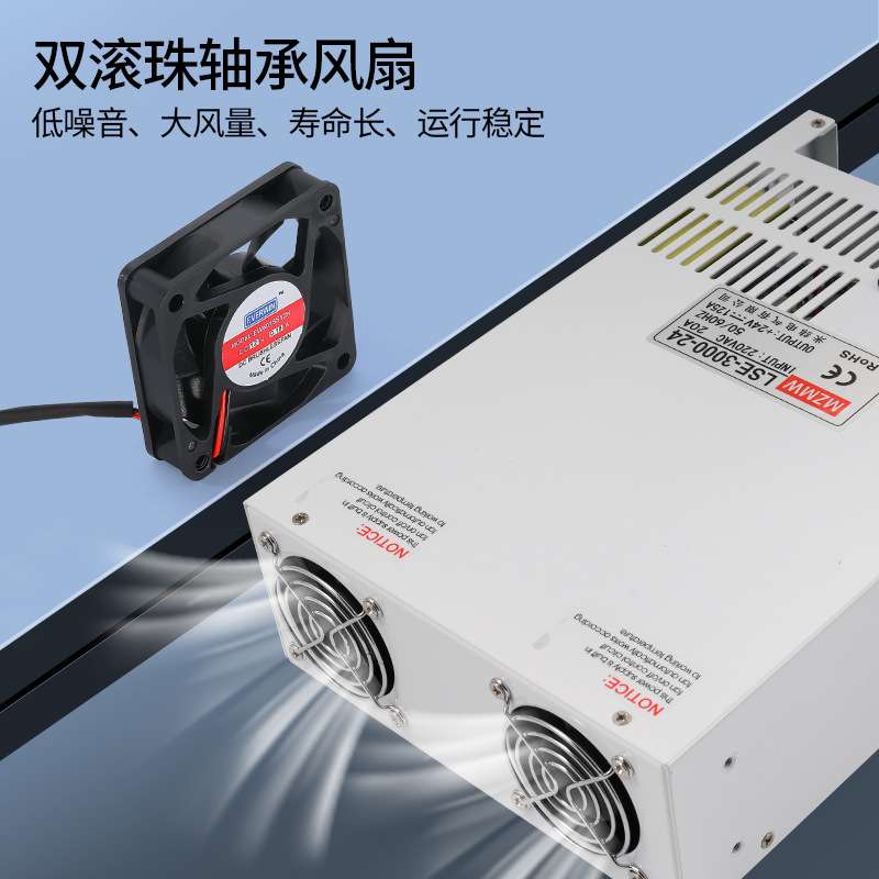 12V24V36V80V0-150伏模拟量控制250A120A恒压恒流 开关电源3000W - 图1