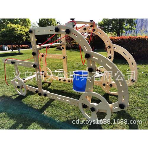 室内户外安吉游戏建构螺母幼儿园螺母积木户外自主游戏拼搭 - 图2