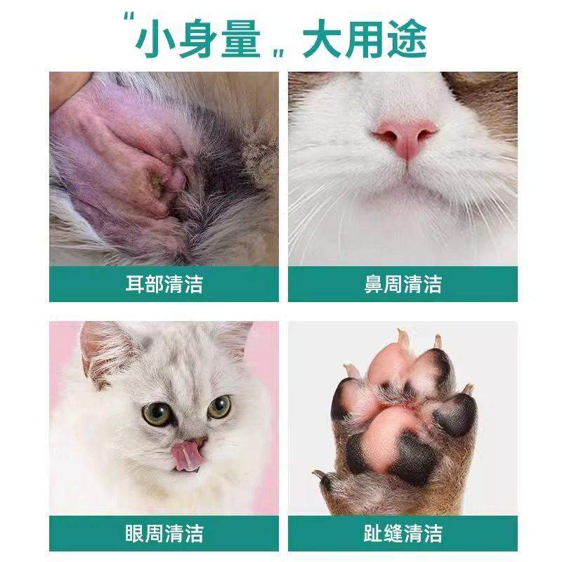 宠物专用清洁棉棒犬猫通用微管疏流耳部清洁干湿两用植物提取除臭,淘宝优惠券,粉丝福利购,淘宝优惠卷