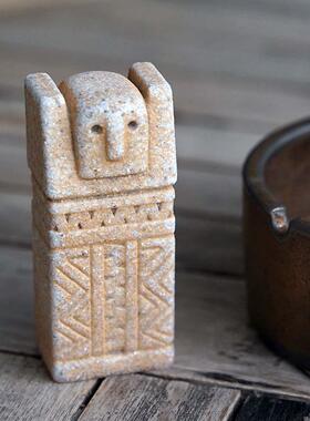 巴厘岛石人大赏 仿石工艺室内装饰摆件田园风艺术东南亚风格