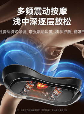 VTT颈椎腰部热敷按摩枕