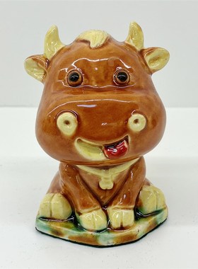 蛇年唐三彩十二生肖龙马牛猴蛇陶瓷摆件招财生日礼洛阳文创中国风