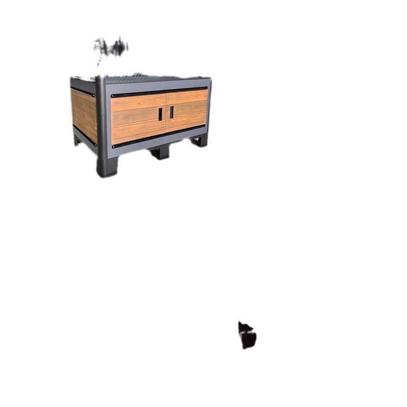 超市促销花车货架展示架户外地摊售卖柜服装母婴加厚多功能促销台 - 图3