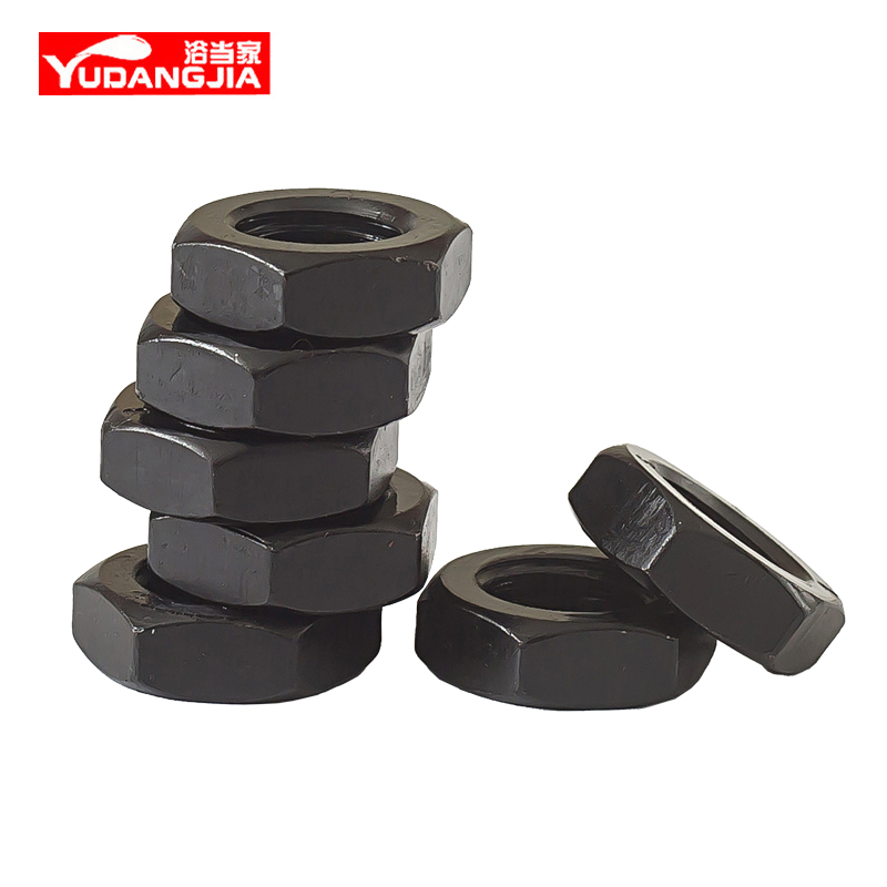 GB6172发黑六角薄螺母螺帽外六角薄螺丝帽M5M6M8M10M12M16M20M56 - 图0