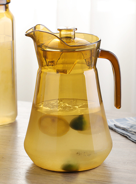 PC凉水壶冷水壶塑料亚克力耐高温耐热餐厅酒吧饮料果汁壶瓶扎壶