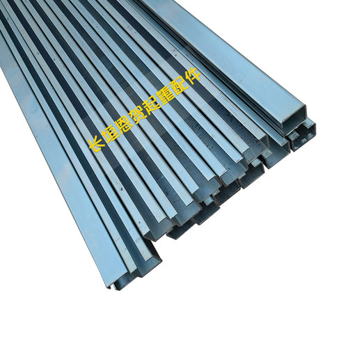 起重机行车加厚C型钢轨道 30C/40C/50C/63C镀锌跑车滑道C40钢C30 - 图3