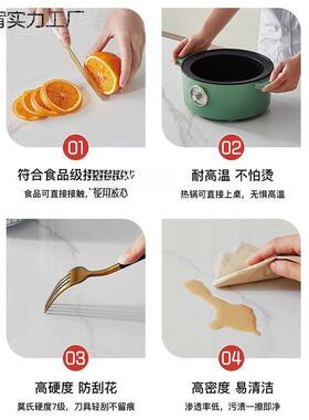 岩板台面厨橱柜家用一体式灶易之宥实房柜易经济台型出简租房柜