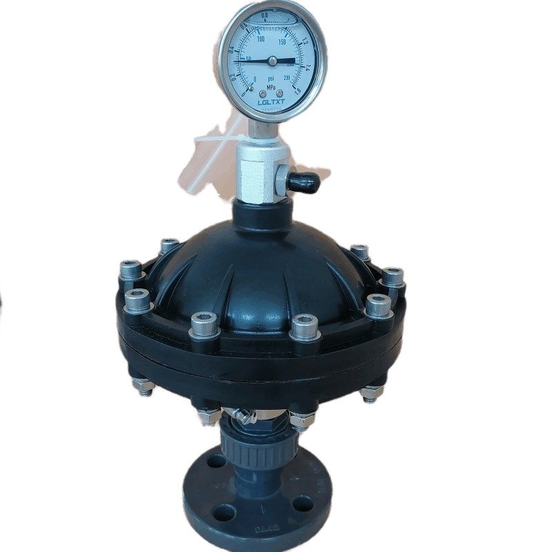 耐腐蚀计量泵管路 塑料法兰式膜片式脉冲阻尼器 UPVC均流器缓冲罐,淘宝优惠券,粉丝福利购,淘宝优惠卷